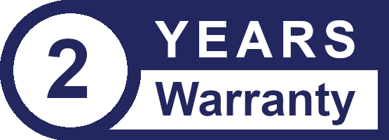 Warranty - 2 Years Parts & Labour