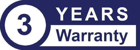 Warranty - 3 Years Parts & Labour